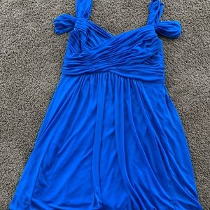 David’s Bridal Royal Blue Dress